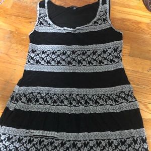Max Edition black white sundress